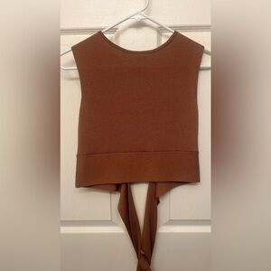 NWT Wild Fable Tie Back Knit Sleeveless Top